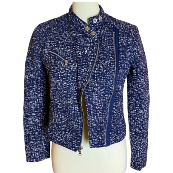 GAP Jackets & Blazers - GAP asymmetrical moto jacket. Large Haul #1